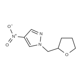 4-Nitro-1-((tetrahydrofuran-2-yl)methyl)-1H-pyrazole