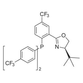 (R)-2-(2-(Bis(4-(trifluoromethyl)phenyl)phosphino)-5-(trifluoromethyl)phenyl)-4-(tert-butyl)-4,5-dihydrooxazole