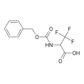 2-(((Benzyloxy)carbonyl)amino)-3,3,3-trifluoropropanoic acid