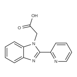 2-(2-(Pyridin-2-yl)-1H-benzo[d]imidazol-1-yl)acetic acid