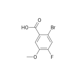 2-Bromo-4-fluoro-5-methoxybenzoic acid