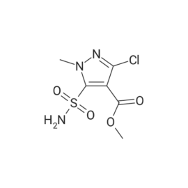 Methyl 3-chloro-1-methyl-5-sulfamoyl-1H-pyrazole-4-carboxylate