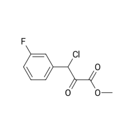 Methyl 3-chloro-3-(3-fluorophenyl)-2-oxopropanoate