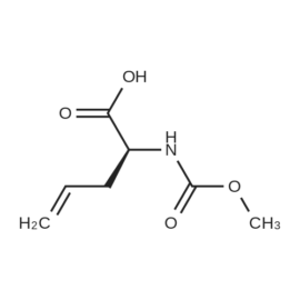 (S)-2-((Methoxycarbonyl)amino)pent-4-enoic acid