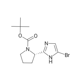(S)-tert-Butyl 2-(5-bromo-1H-imidazol-2-yl)pyrrolidine-1-carboxylate
