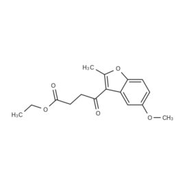Ethyl 4-(5-methoxy-2-methylbenzofuran-3-yl)-4-oxobutanoate