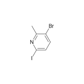 3-Bromo-6-iodo-2-methylpyridine