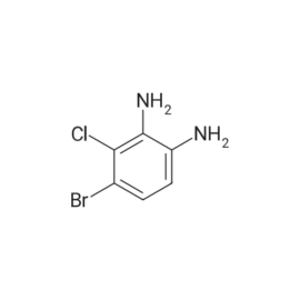 4-Bromo-3-chlorobenzene-1,2-diamine