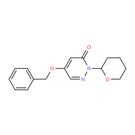 5-(Benzyloxy)-2-(tetrahydro-2H-pyran-2-yl)pyridazin-3(2H)-one