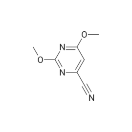 2,6-Dimethoxypyrimidine-4-carbonitrile