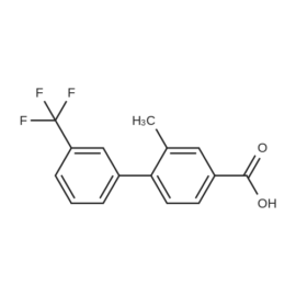2-Methyl-3′-(trifluoromethyl)-[1,1′-biphenyl]-4-carboxylic acid