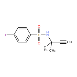4-Iodo-N-(2-methylbut-3-yn-2-yl)benzenesulfonamide