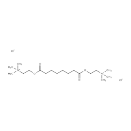 Suberyl dicholine dichloride