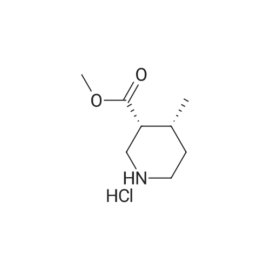 (3R,4R)-Methyl 4-methylpiperidine-3-carboxylate hydrochloride