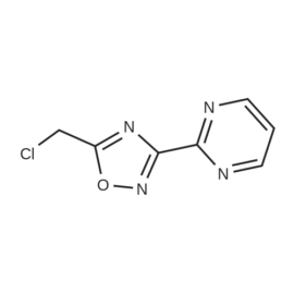 5-(Chloromethyl)-3-(pyrimidin-2-yl)-1,2,4-oxadiazole