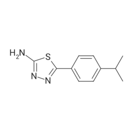 5-(4-Isopropylphenyl)-1,3,4-thiadiazol-2-amine