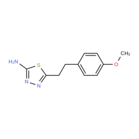 5-(4-Methoxyphenethyl)-1,3,4-thiadiazol-2-amine