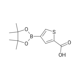4-(4,4,5,5-Tetramethyl-1,3,2-dioxaborolan-2-yl)thiophene-2-carboxylic acid