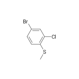 1-Bromo-3-chloro-4-(methylthio)benzene