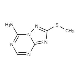 2-(Methylthio)-[1,2,4]triazolo[1,5-a][1,3,5]triazin-7-amine