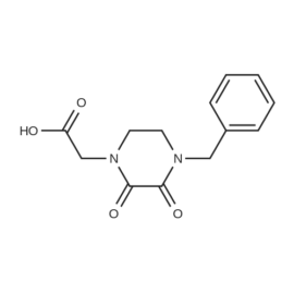 2-(4-Benzyl-2,3-dioxopiperazin-1-yl)acetic acid