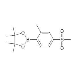 4,4,5,5-Tetramethyl-2-(2-methyl-4-(methylsulfonyl)phenyl)-1,3,2-dioxaborolane