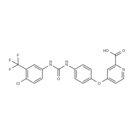 4-(4-(3-(4-Chloro-3-(trifluoromethyl)phenyl)ureido)phenoxy)picolinic acid