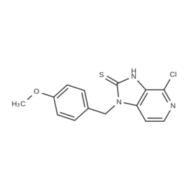 4-Chloro-1-(4-methoxybenzyl)-1H-imidazo[4,5-c]pyridine-2(3H)-thione